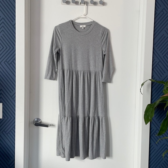 Midi Grey Dress - Picture 1 of 2